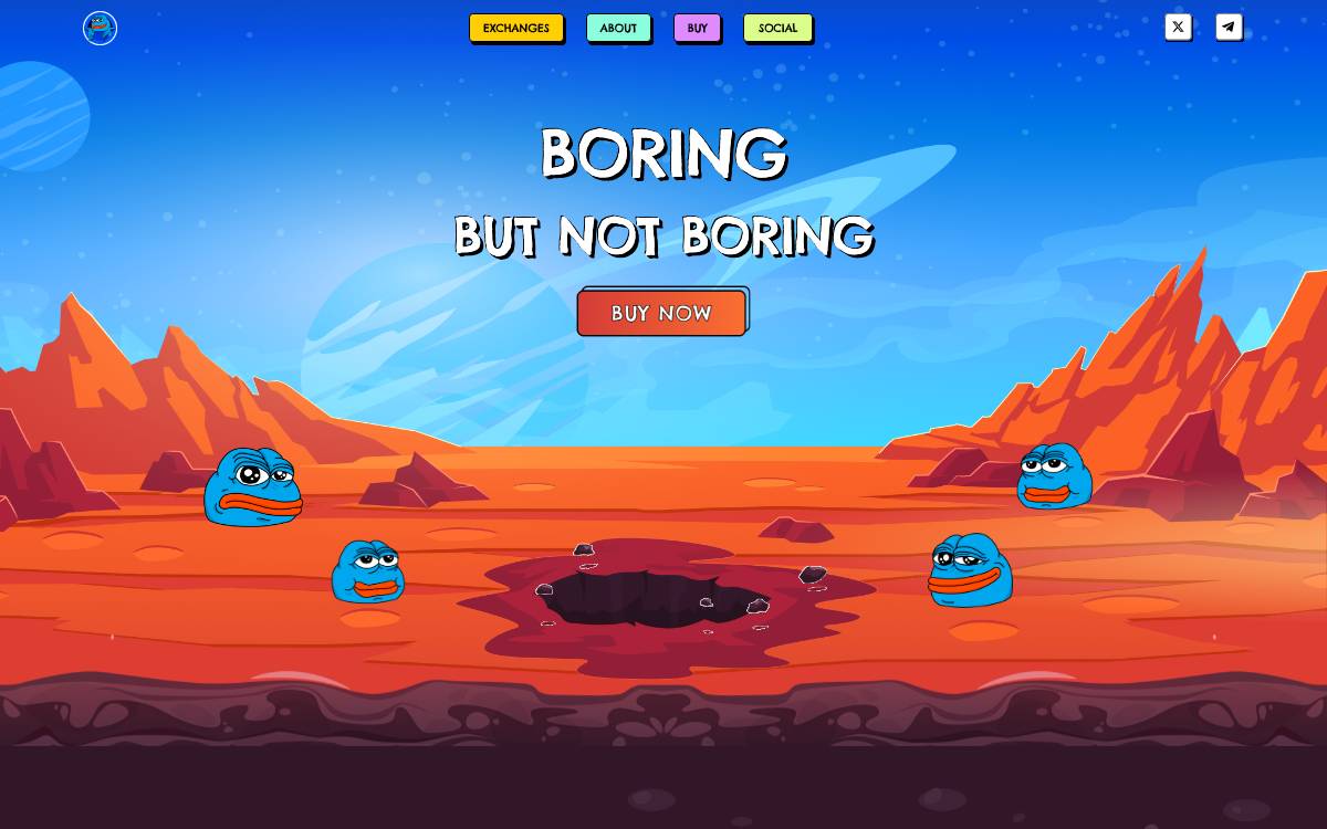 BoringDAO website preview