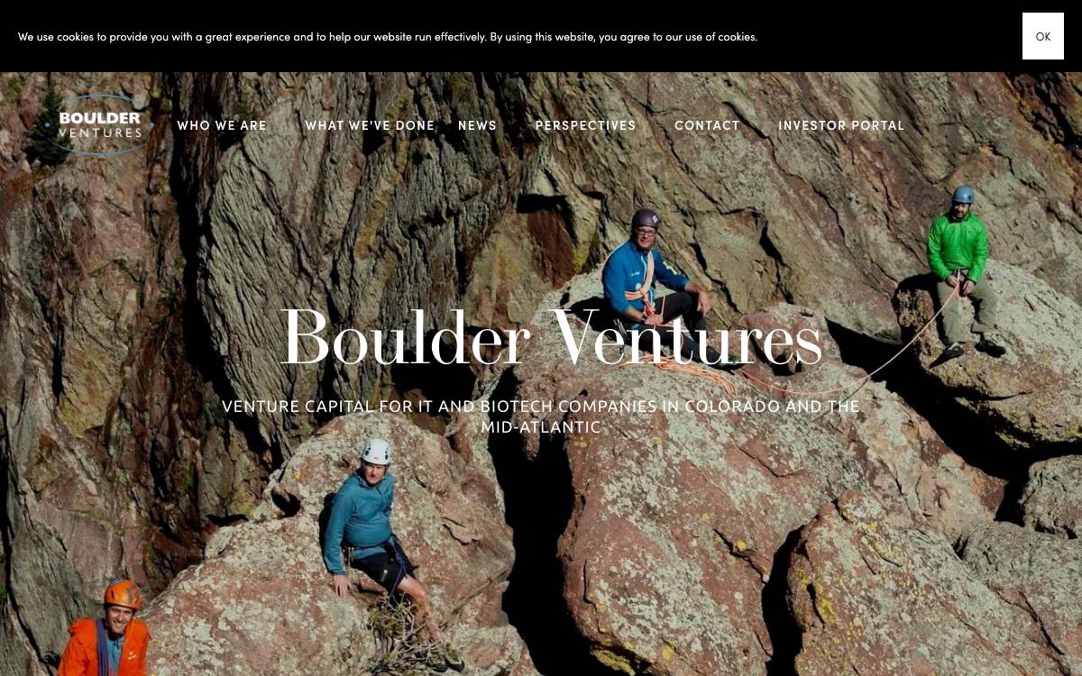 Boulder Ventures website preview