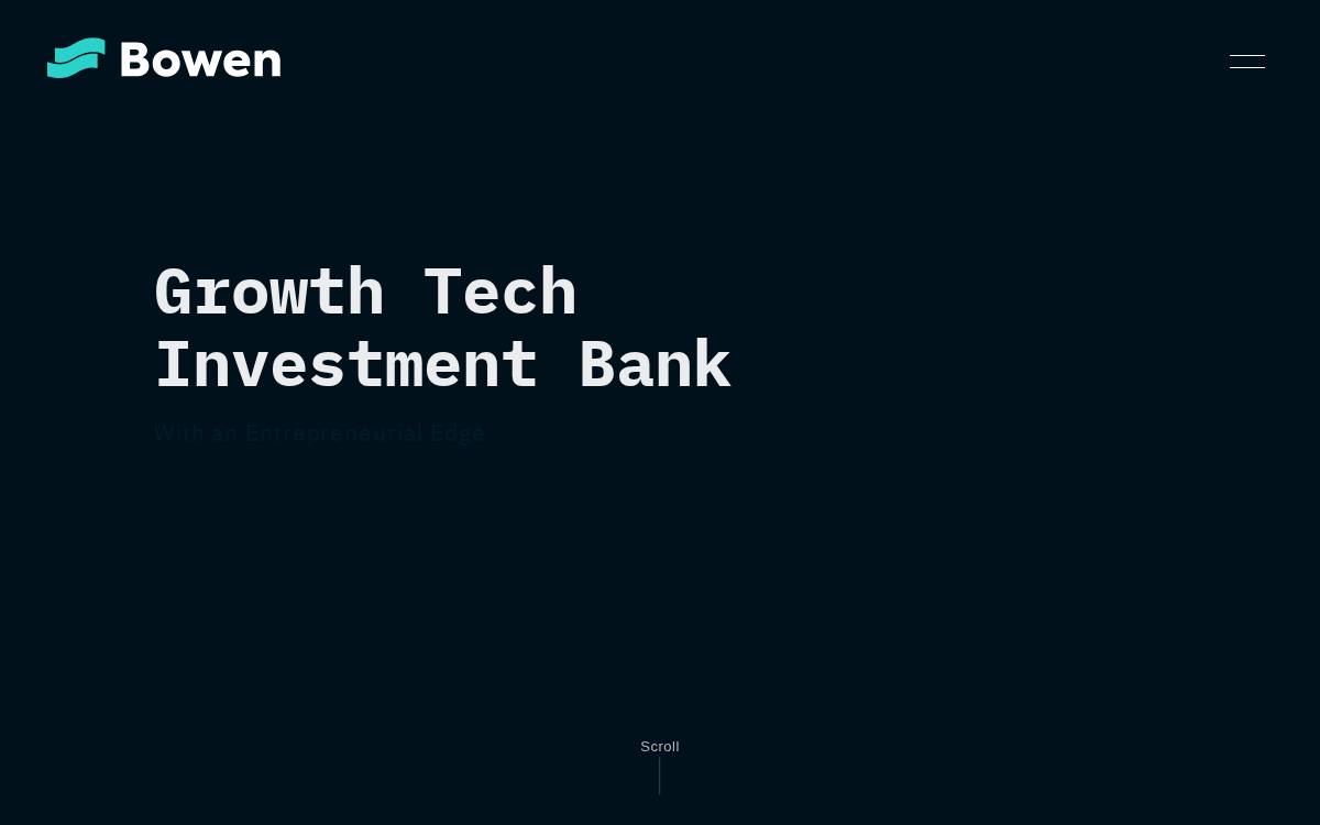 Bowen website preview