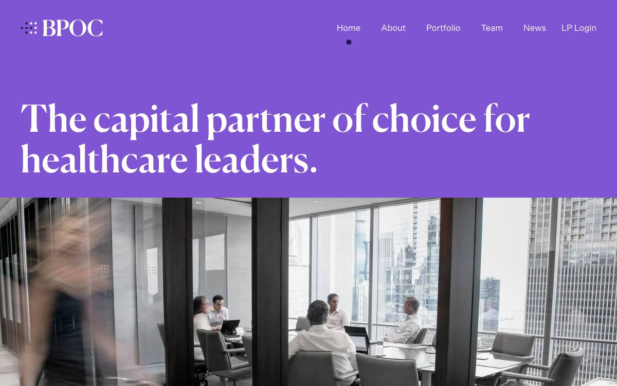 BPOC website preview