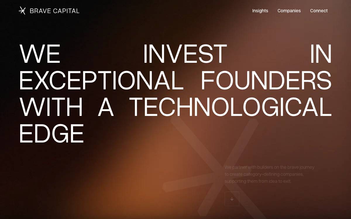 Brave Capital website preview