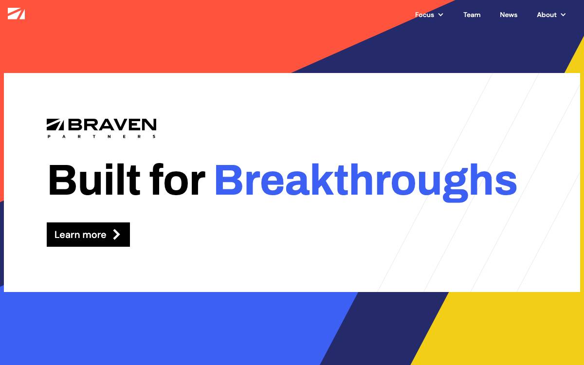 Braven website preview