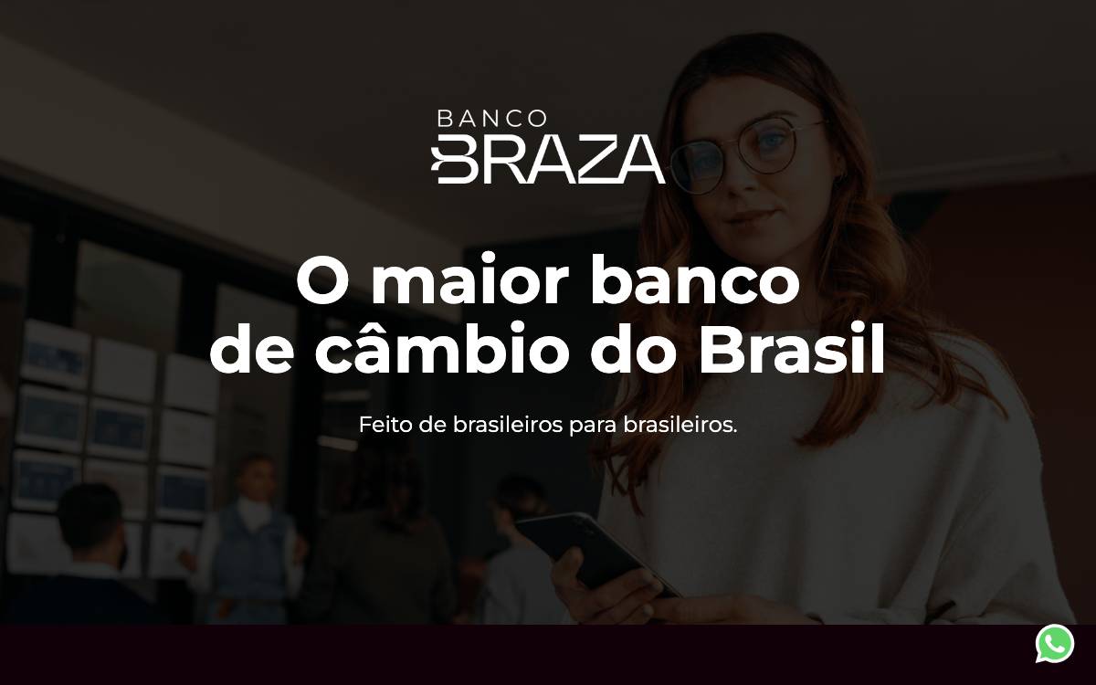 Braza Bank website preview