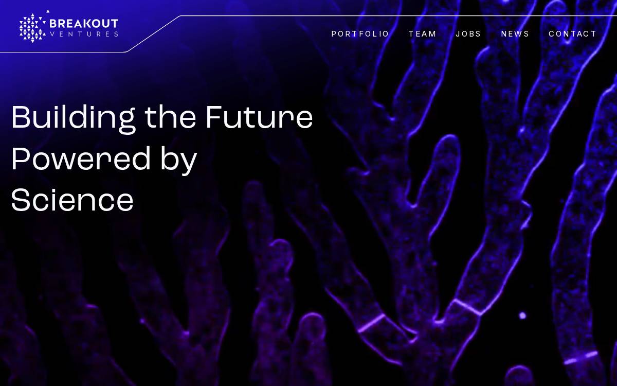 Breakout Labs website preview