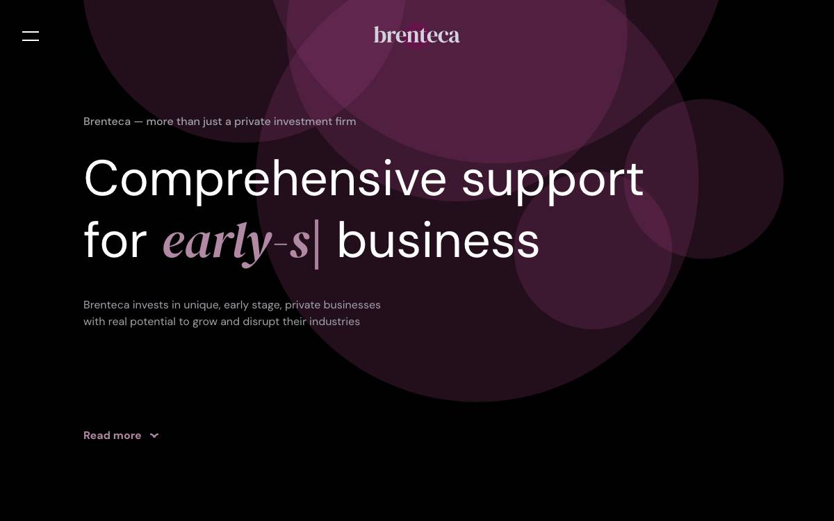 Brenteca Investments website preview