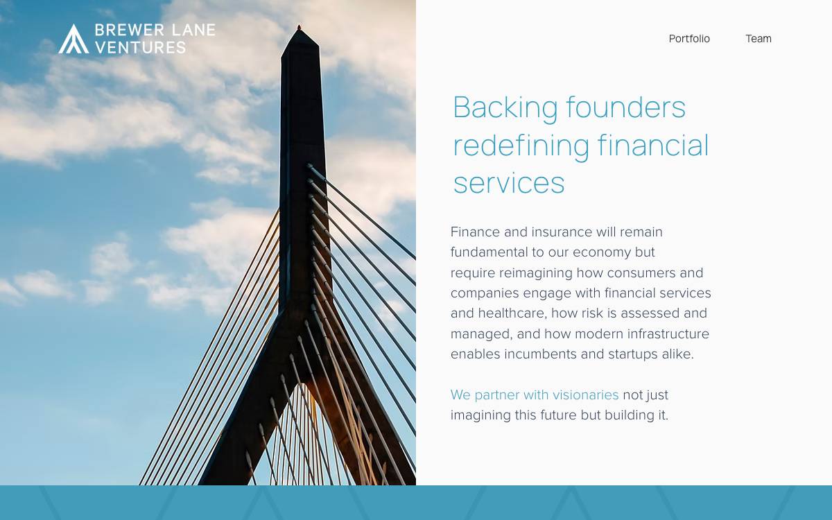 Brewer Lane Ventures website preview