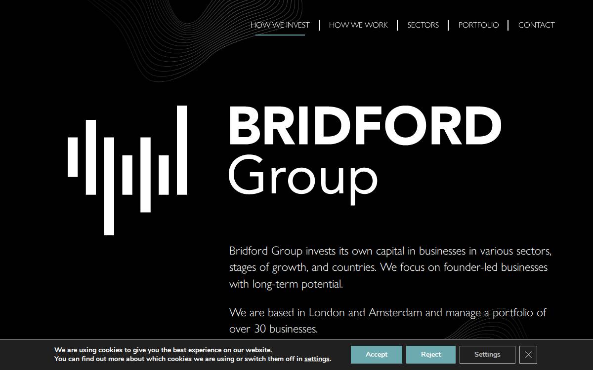 Bridford Investments (Bridford Group) website preview
