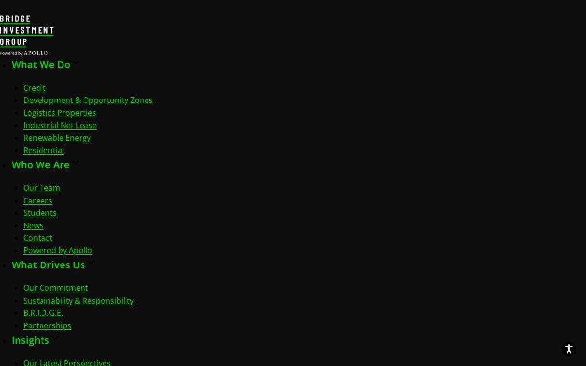 Bridge Investment Group website preview