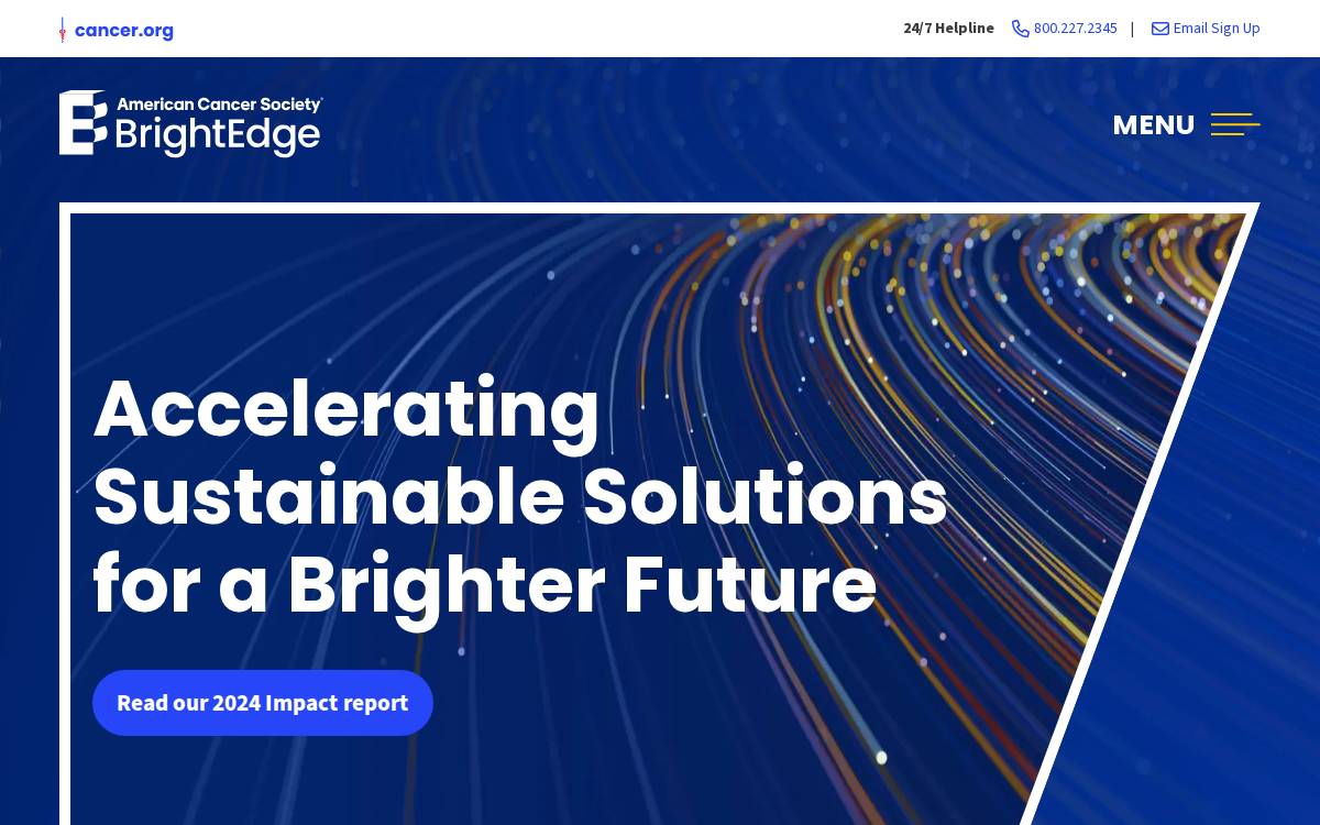 BrightEdge website preview
