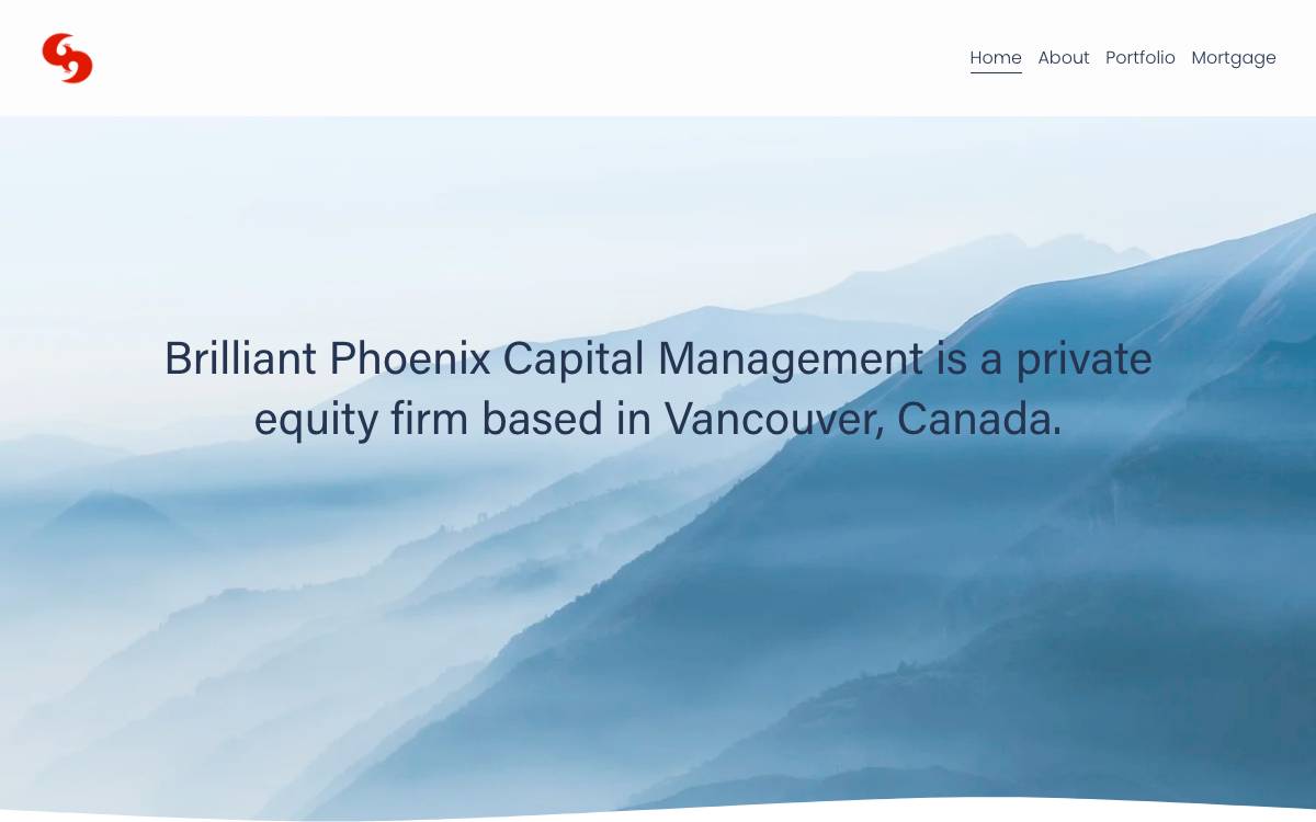 Brilliant Phoenix Capital website preview