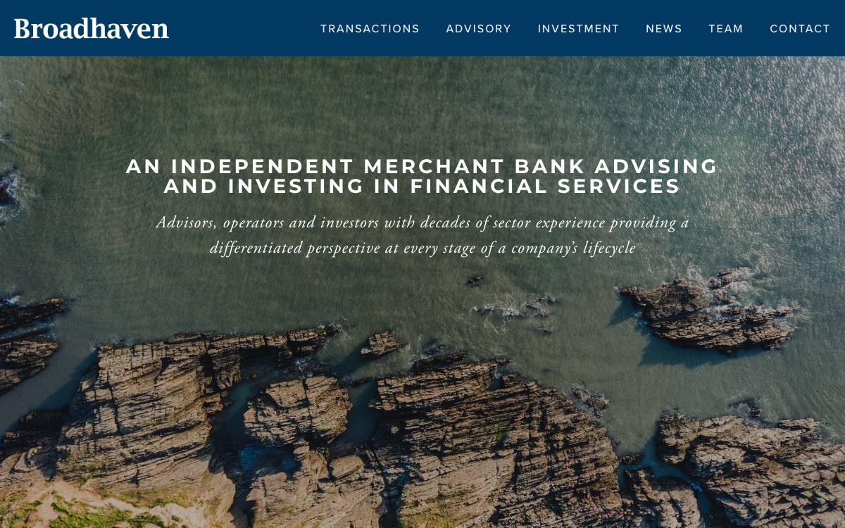 Broadhaven Capital Partners website preview