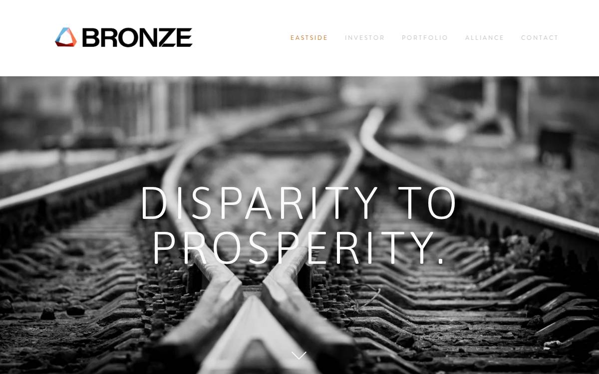 Bronze Investments website preview
