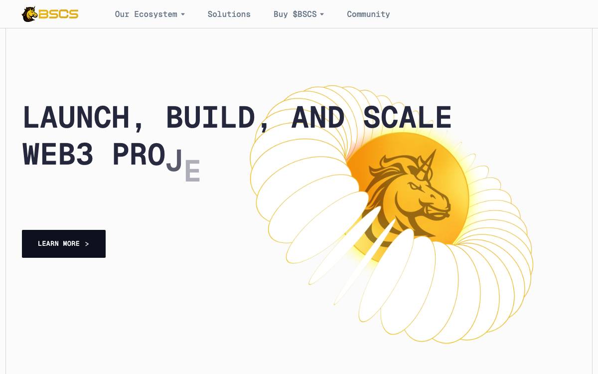 BSCS website preview