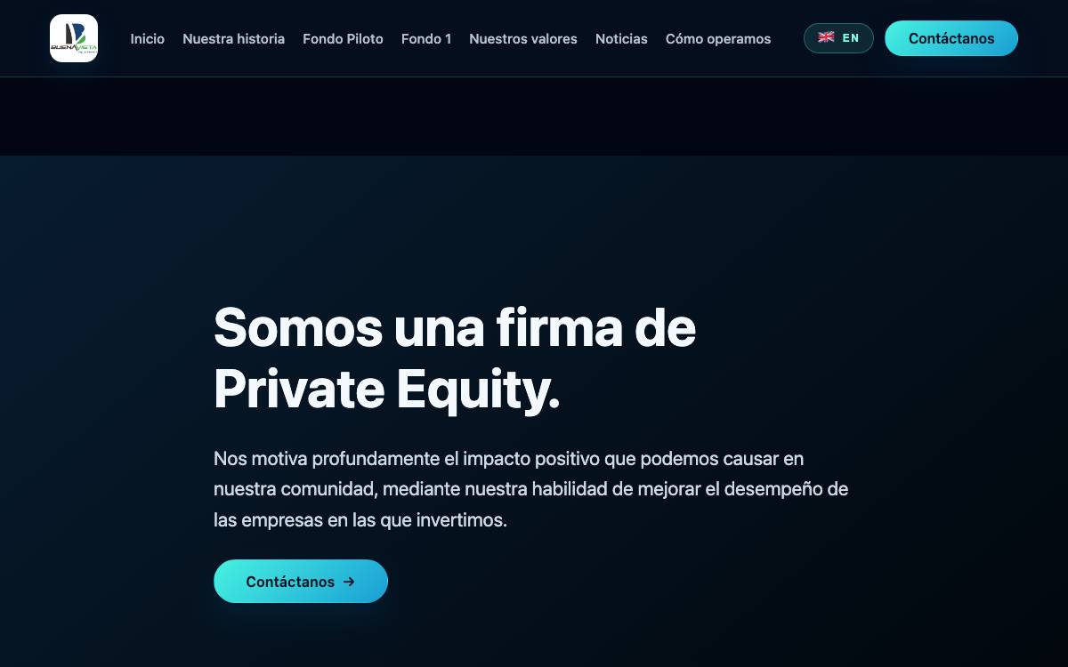 BuenaVista Capital Partners website preview