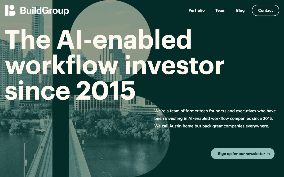 BuildGroup website preview