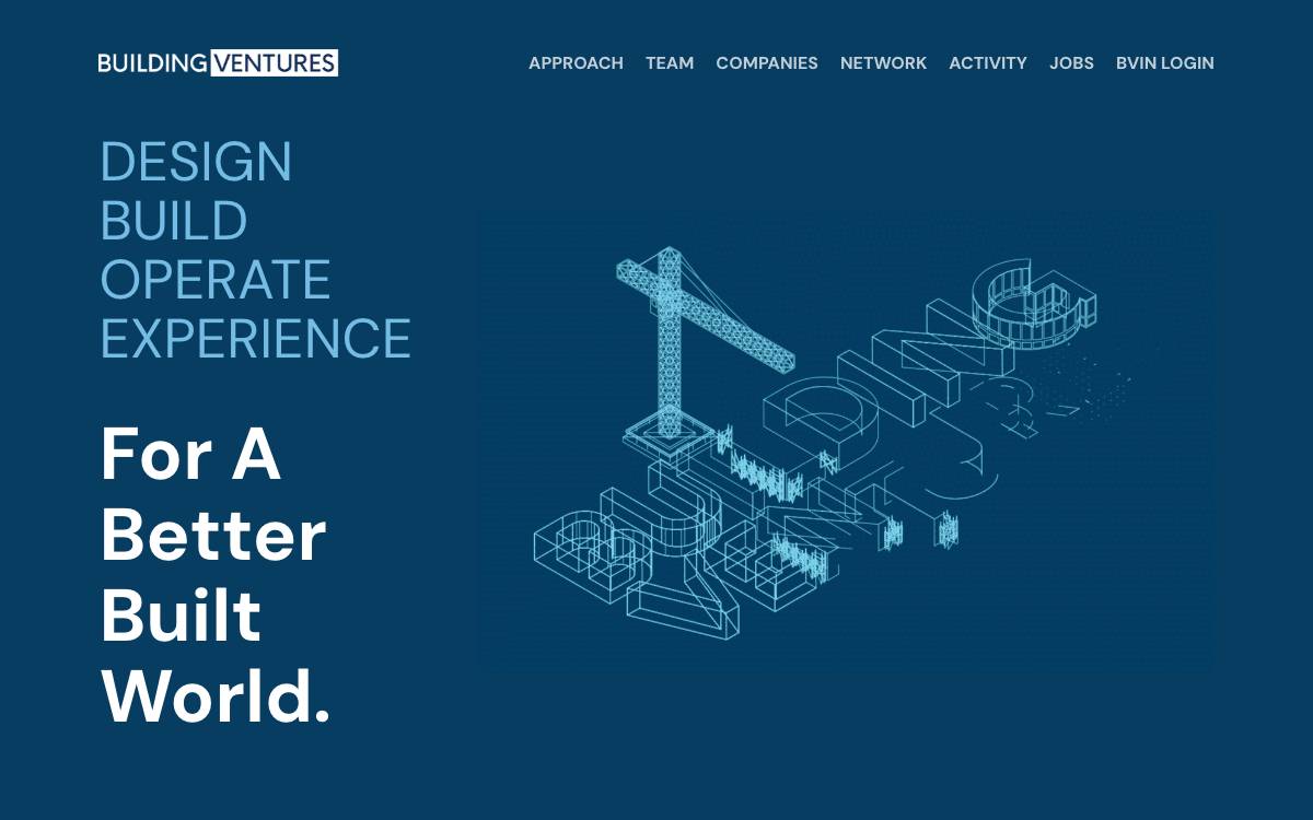 Building Ventures website preview