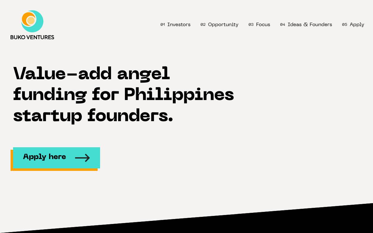 Buko Ventures website preview