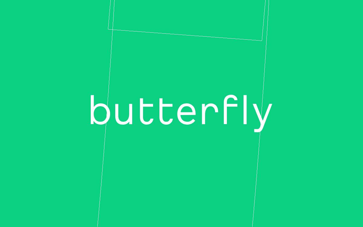 Butterfly website preview