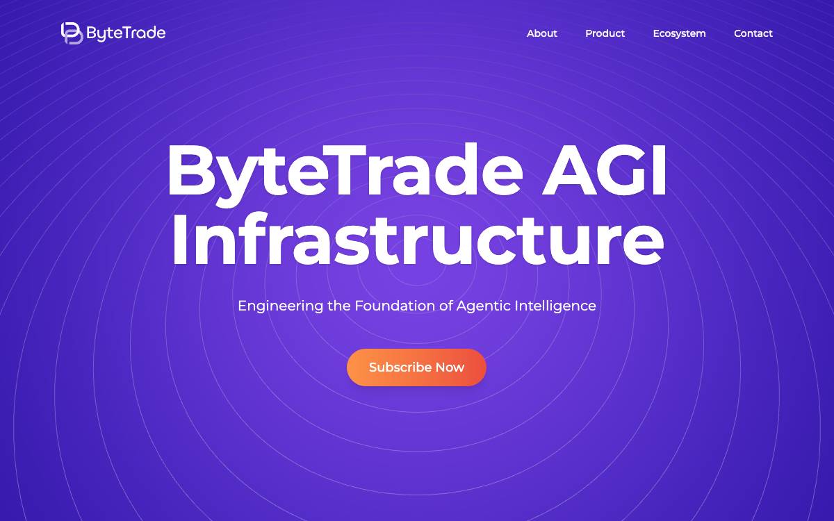 ByteTrade Lab website preview