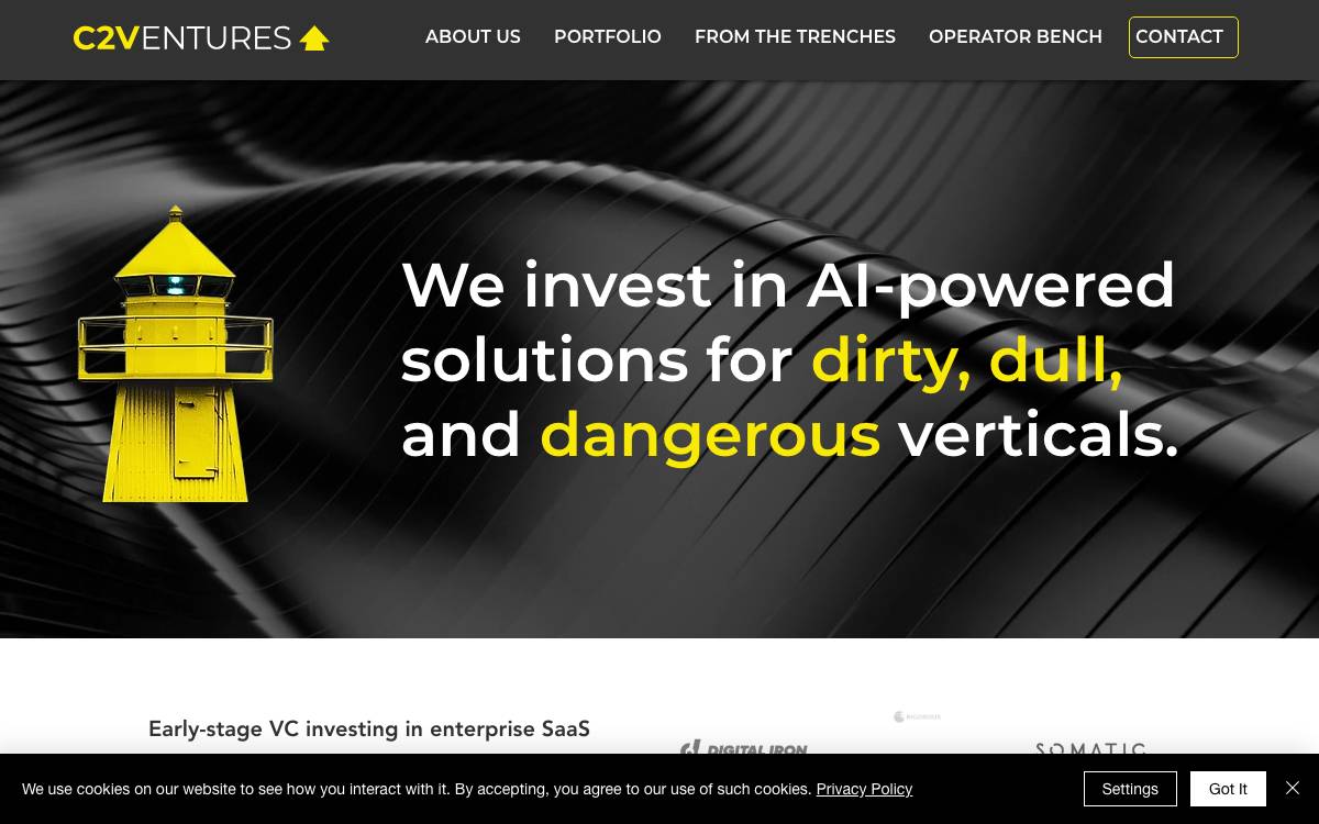 C2 Ventures website preview
