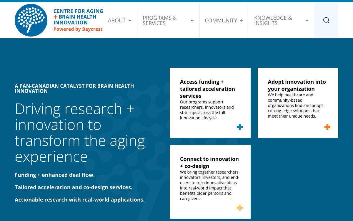 CABHI Ventures website preview