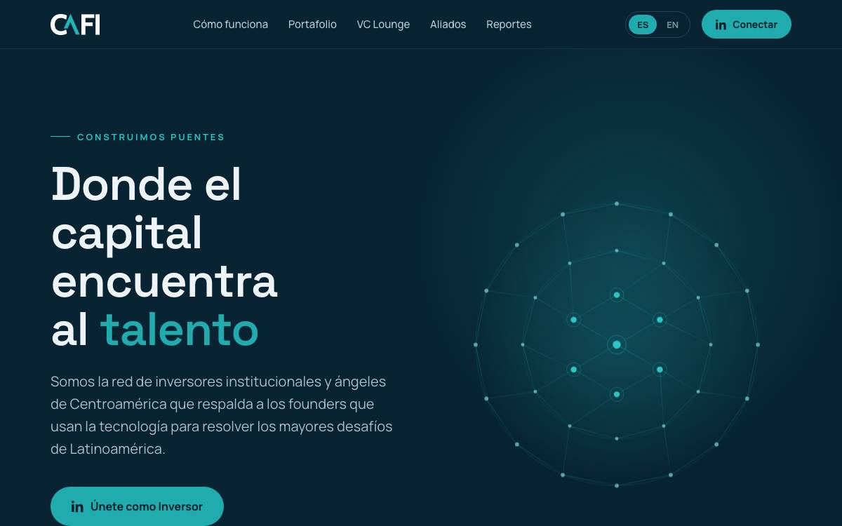 CAFI website preview