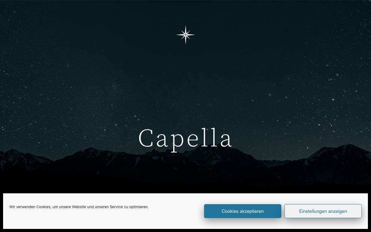 Capella Vermögensverwaltungs GmbH website preview
