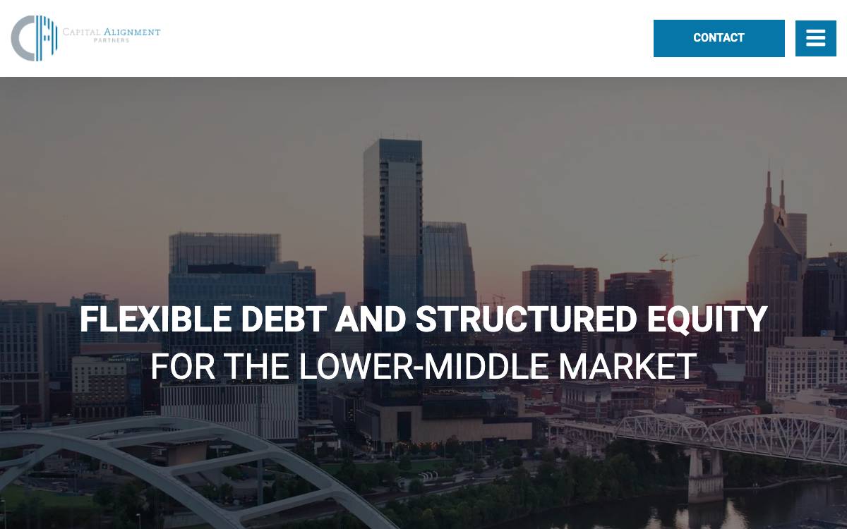 Capital Alignment Partners website preview