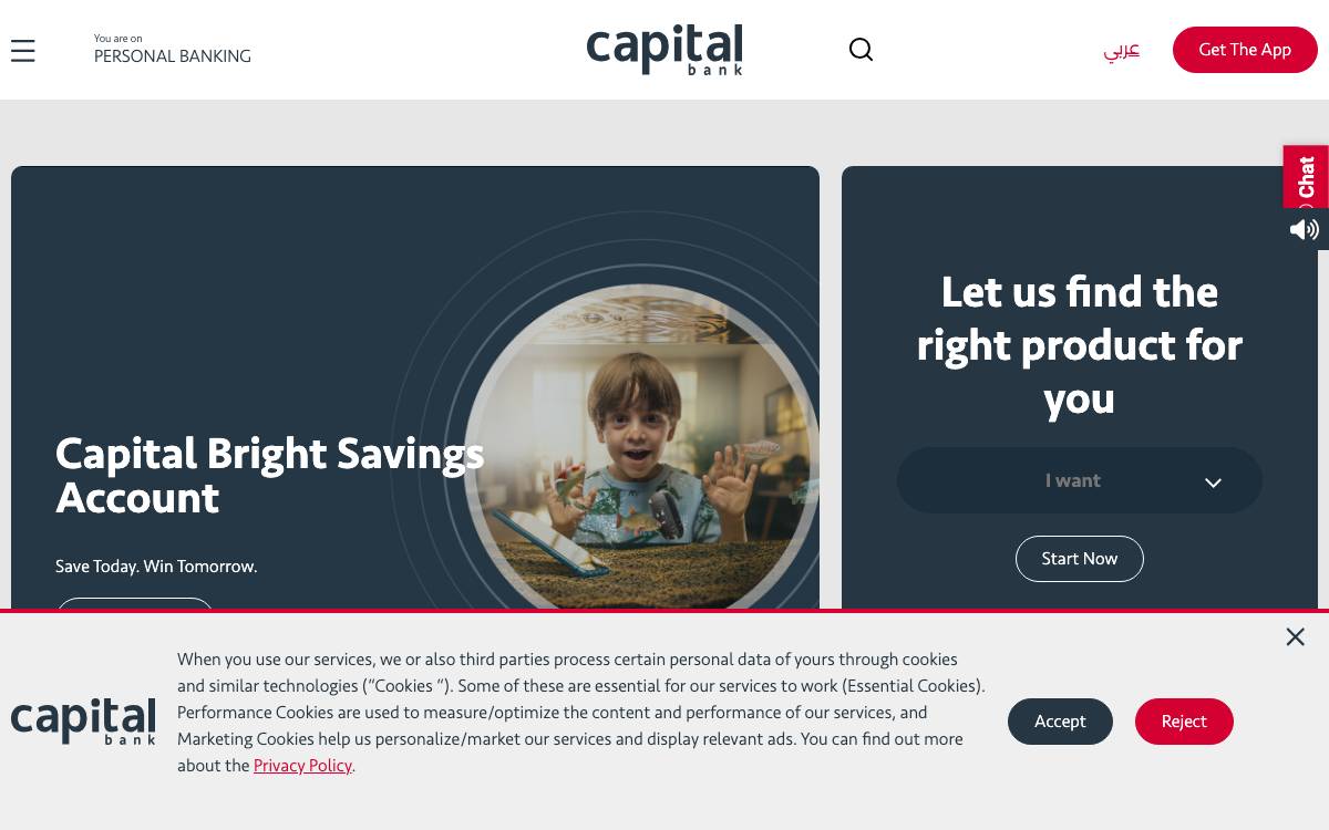 Capital Bank Group website preview