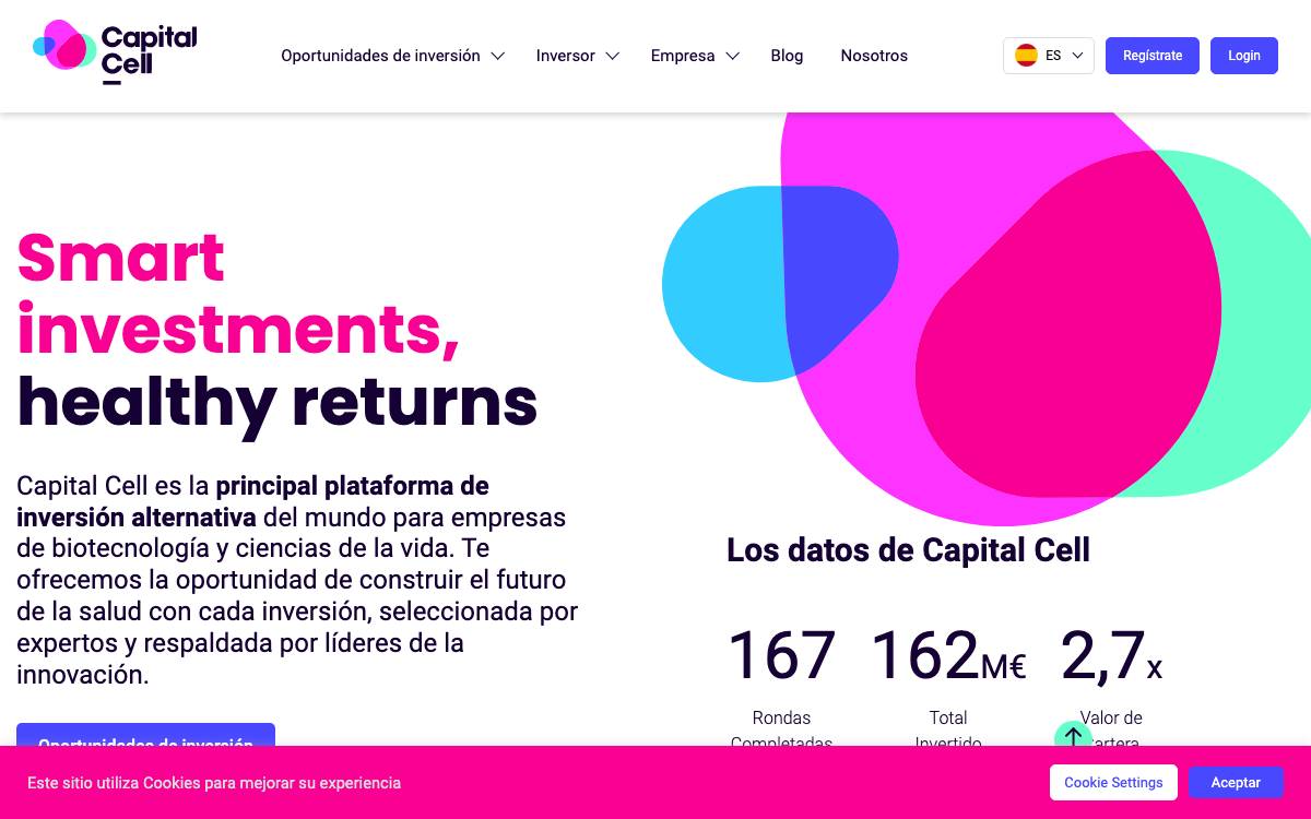 Capital Cell website preview