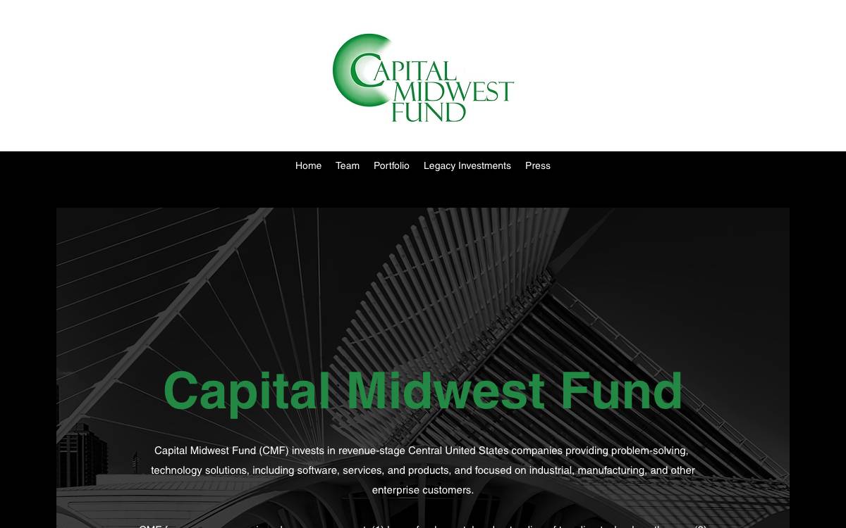 Capital Midwest Fund website preview