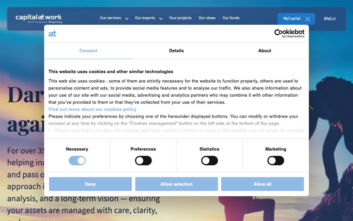 CapitalatWork website preview
