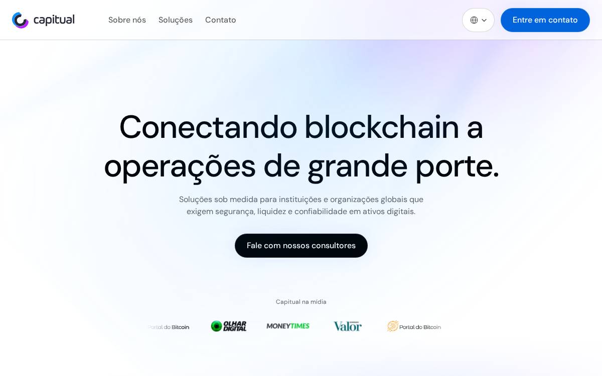 Capitual website preview