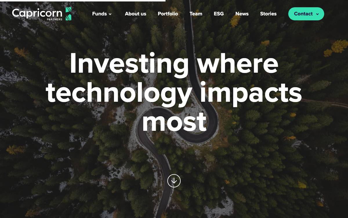 Capricorn Venture Partners website preview