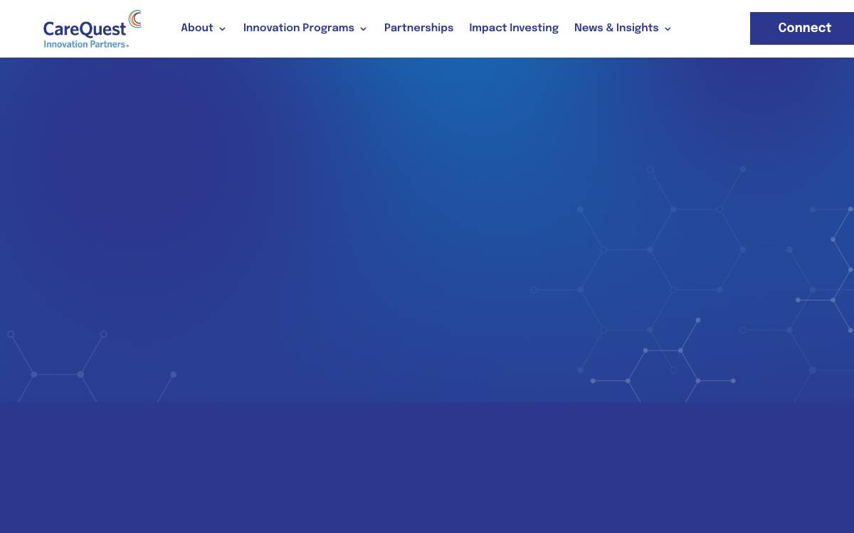 CareQuest Innovation Partners website preview