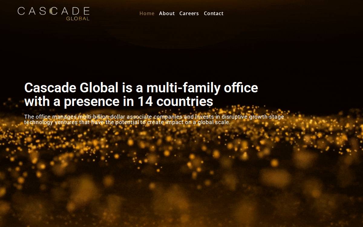 Cascade Global website preview