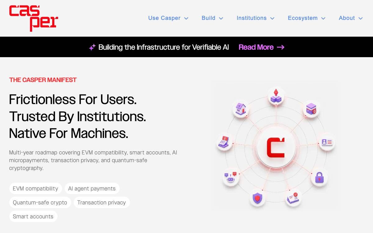 Casper Labs website preview