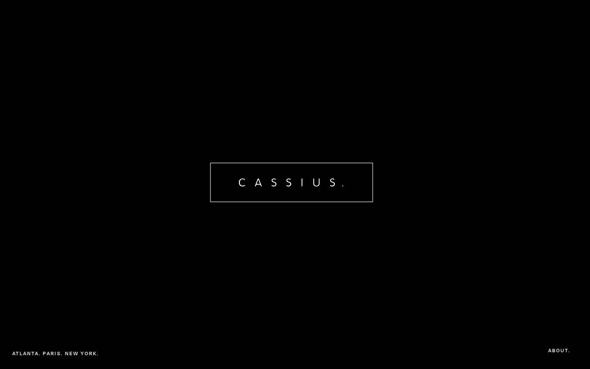 CASSIUS Capital website preview