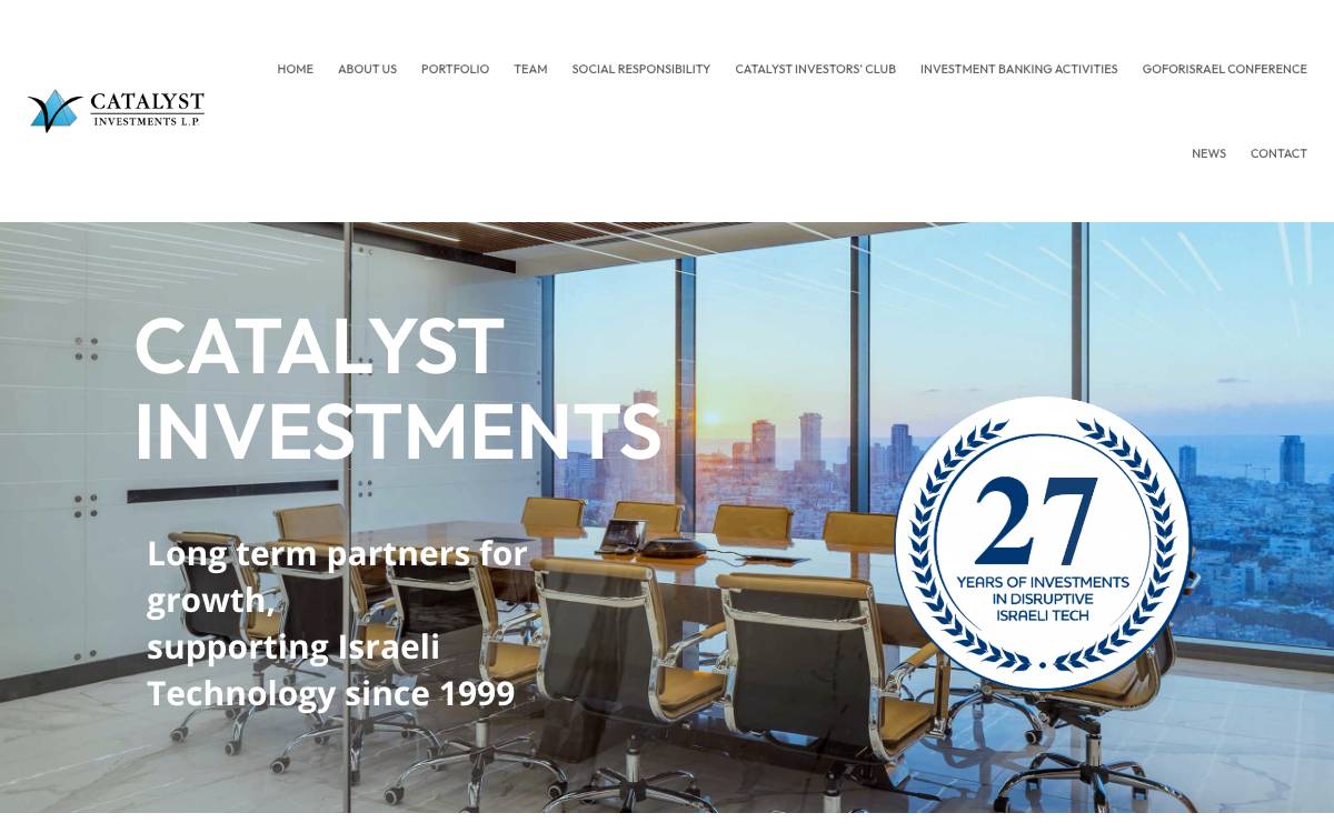 Catalyst Investments, L.P. website preview