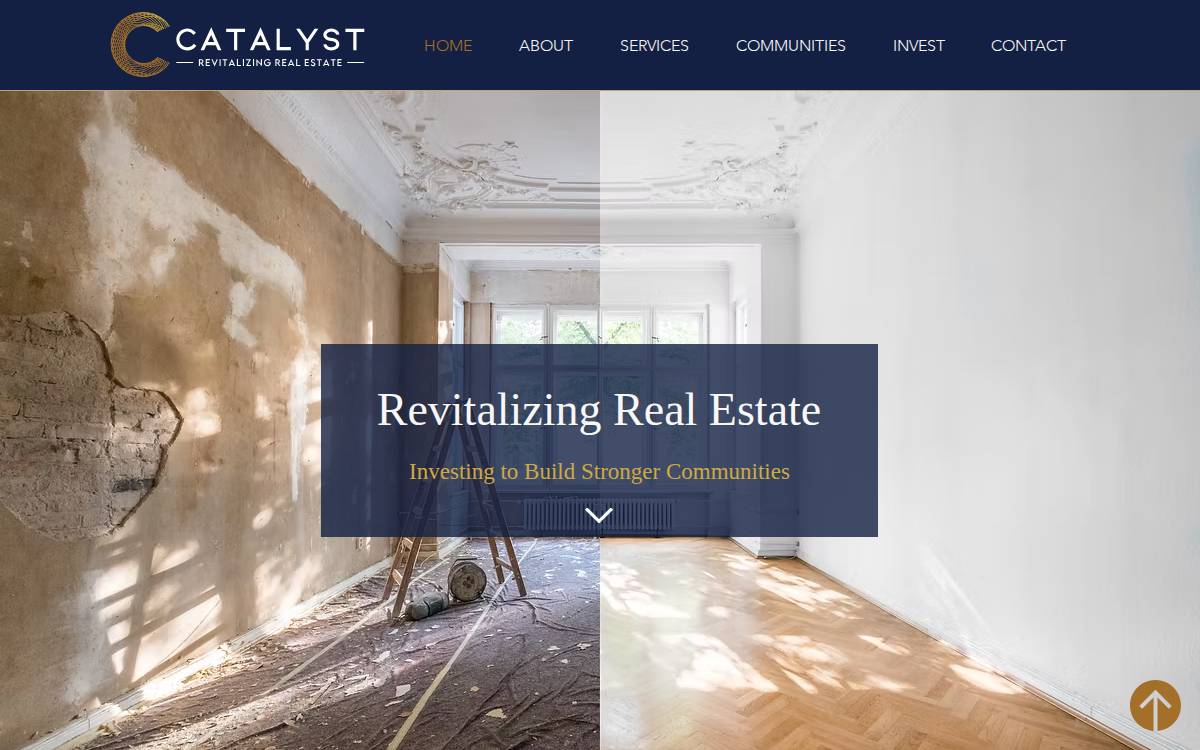 Catalyst Investments website preview