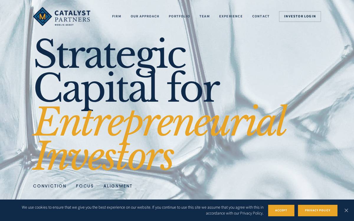 Catalyst Partners website preview