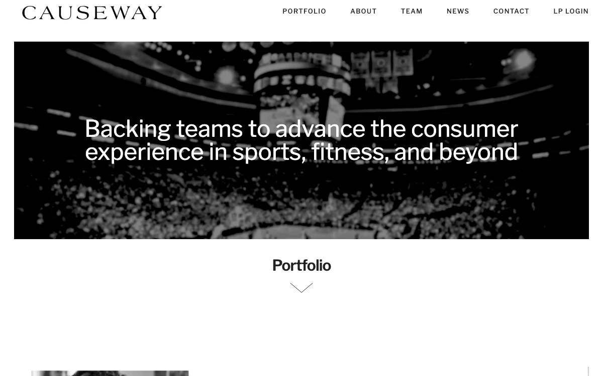 Causeway Partners website preview