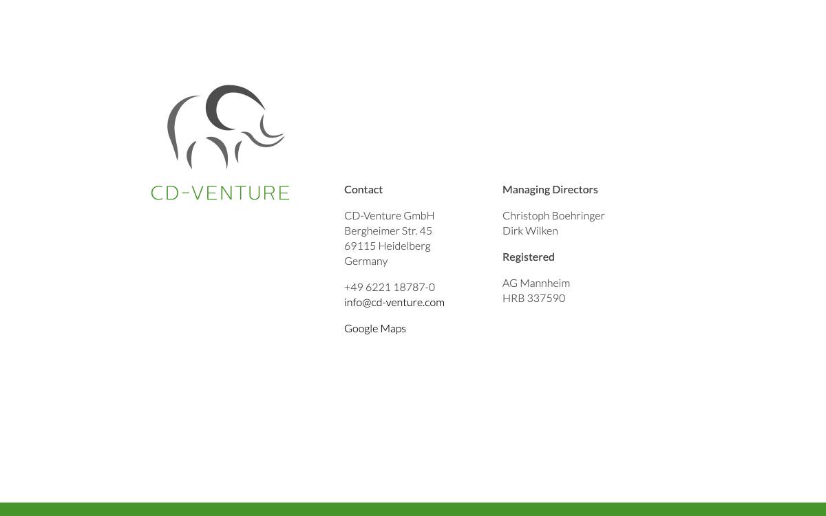 CD-Venture website preview