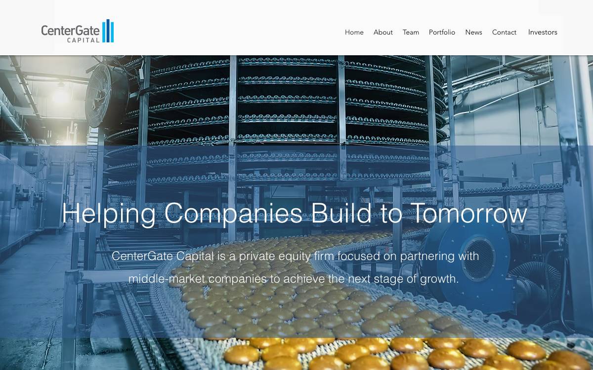 CenterGate website preview