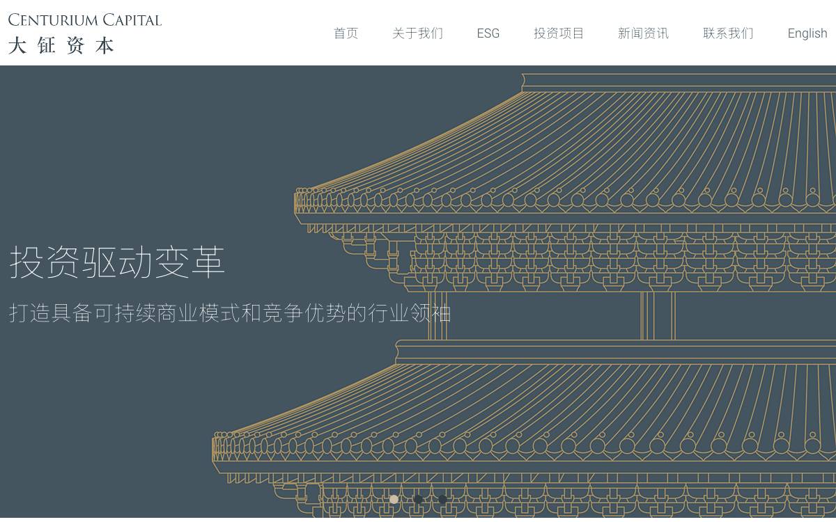 Centurium Capital website preview