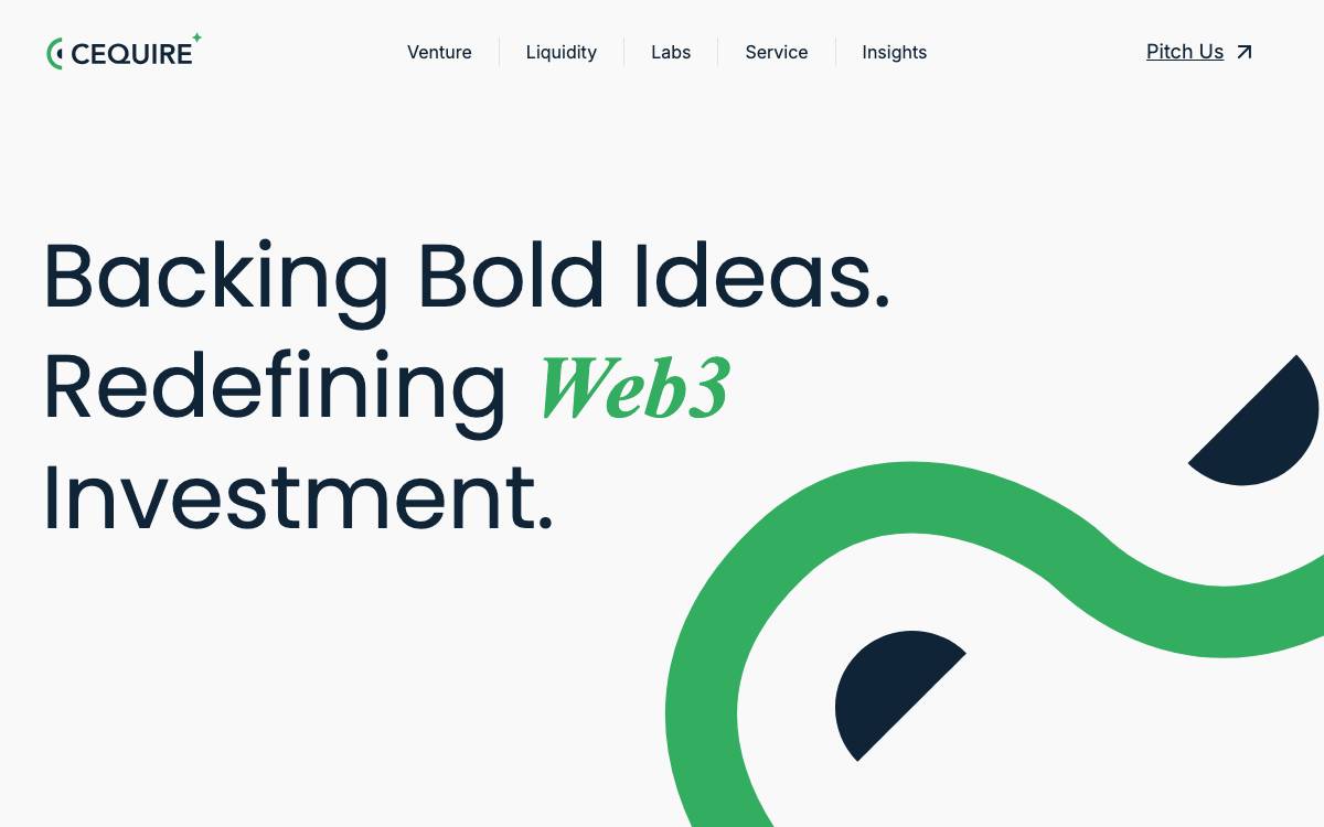 Cequire website preview
