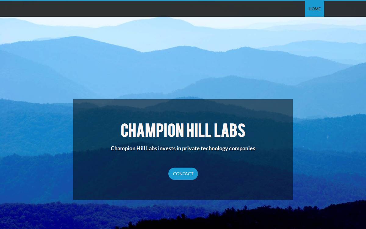 CH Ventures website preview