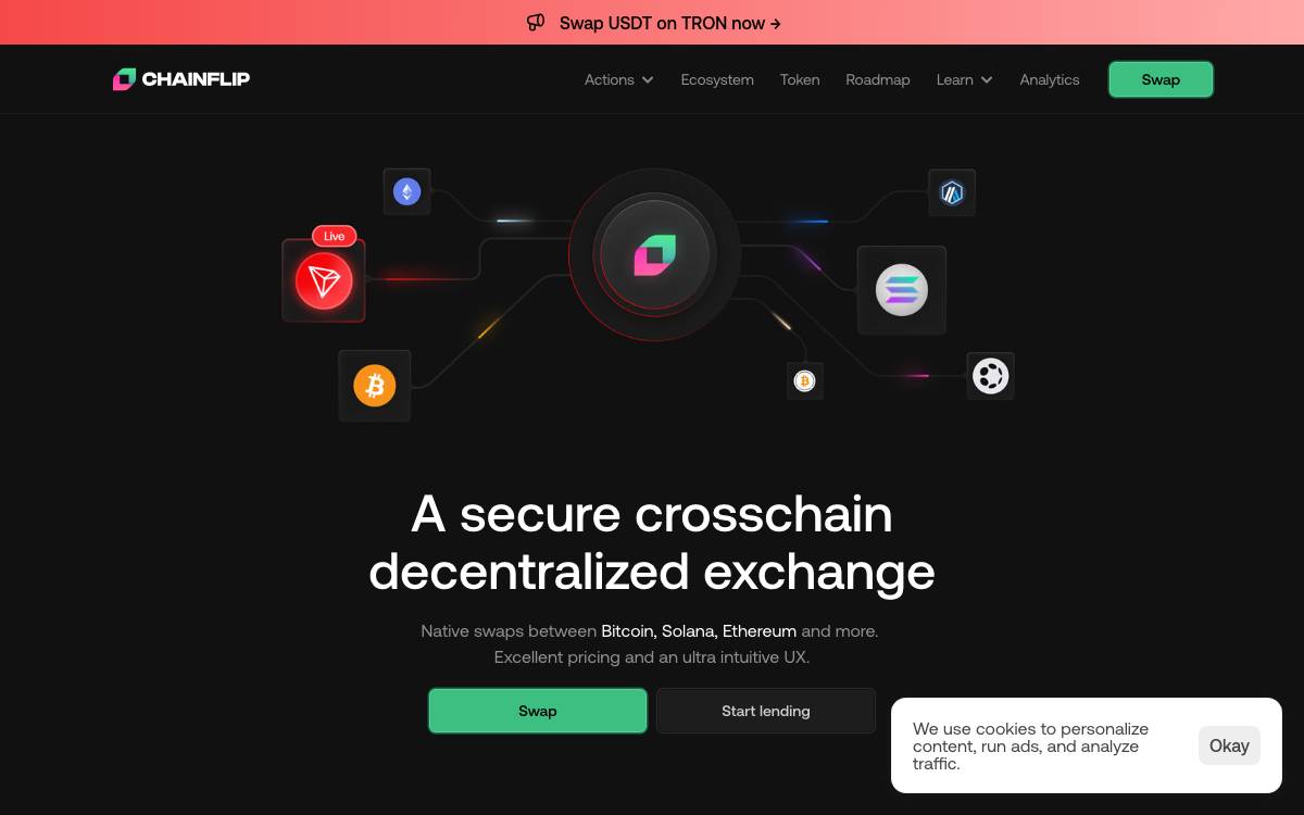 Chainflip website preview