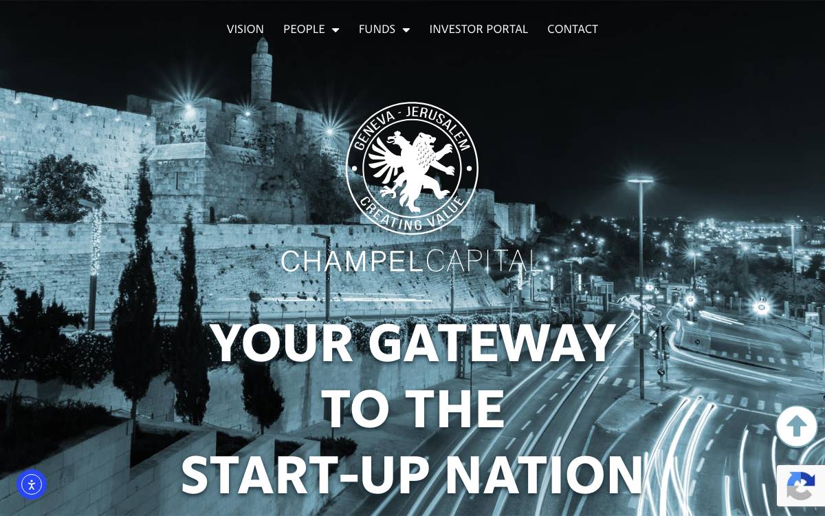 Champel Capital website preview
