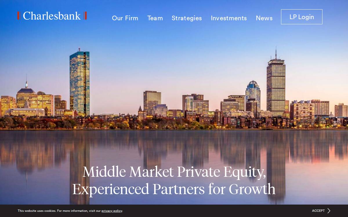 Charlesbank Capital Partners website preview